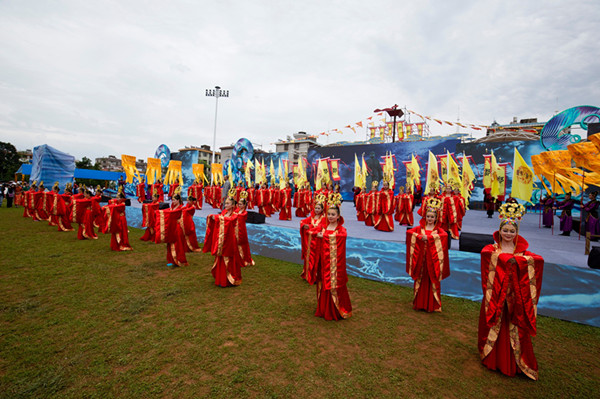 “郑和国际文化旅游节”在郑和故里晋宁开幕