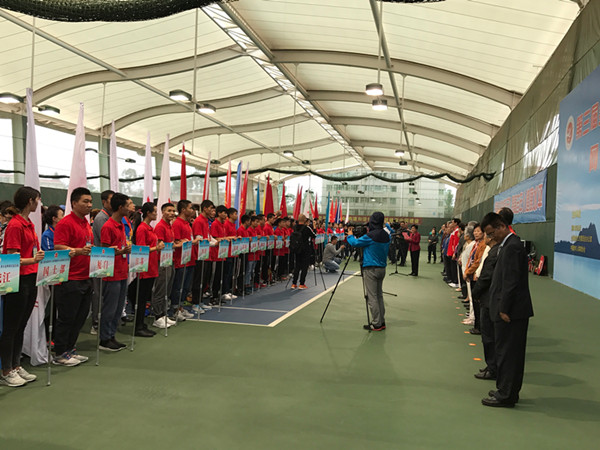 第三届全国老年人体育健身大会网球交流活动在昆明开幕