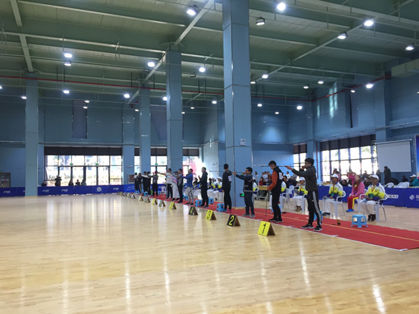 云南省第十一届民族运动会各项比赛相继展开 首金已产生